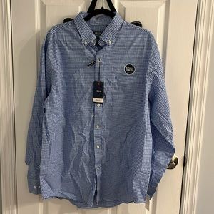 NWT IZOD Blue Flannel